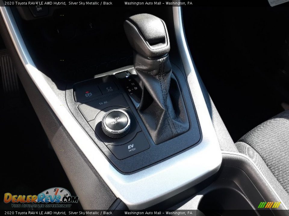 2020 Toyota RAV4 LE AWD Hybrid Silver Sky Metallic / Black Photo #14