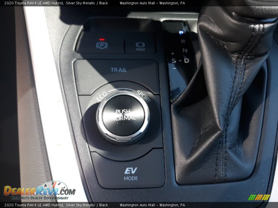 2020 Toyota RAV4 LE AWD Hybrid Silver Sky Metallic / Black Photo #15