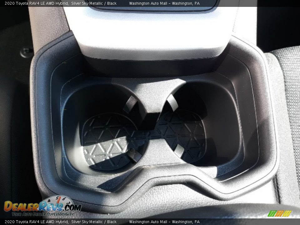 2020 Toyota RAV4 LE AWD Hybrid Silver Sky Metallic / Black Photo #16