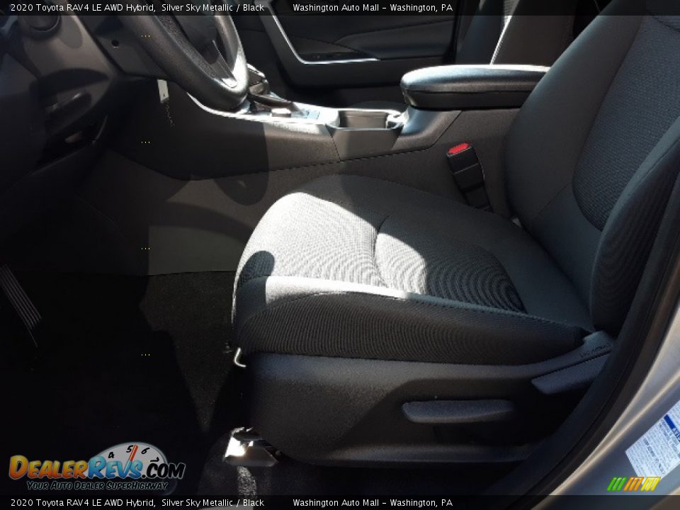 2020 Toyota RAV4 LE AWD Hybrid Silver Sky Metallic / Black Photo #22