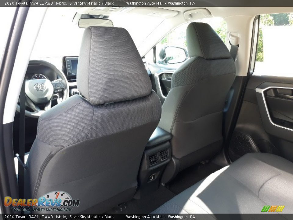 2020 Toyota RAV4 LE AWD Hybrid Silver Sky Metallic / Black Photo #24