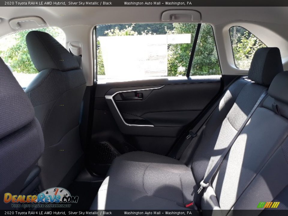 2020 Toyota RAV4 LE AWD Hybrid Silver Sky Metallic / Black Photo #25
