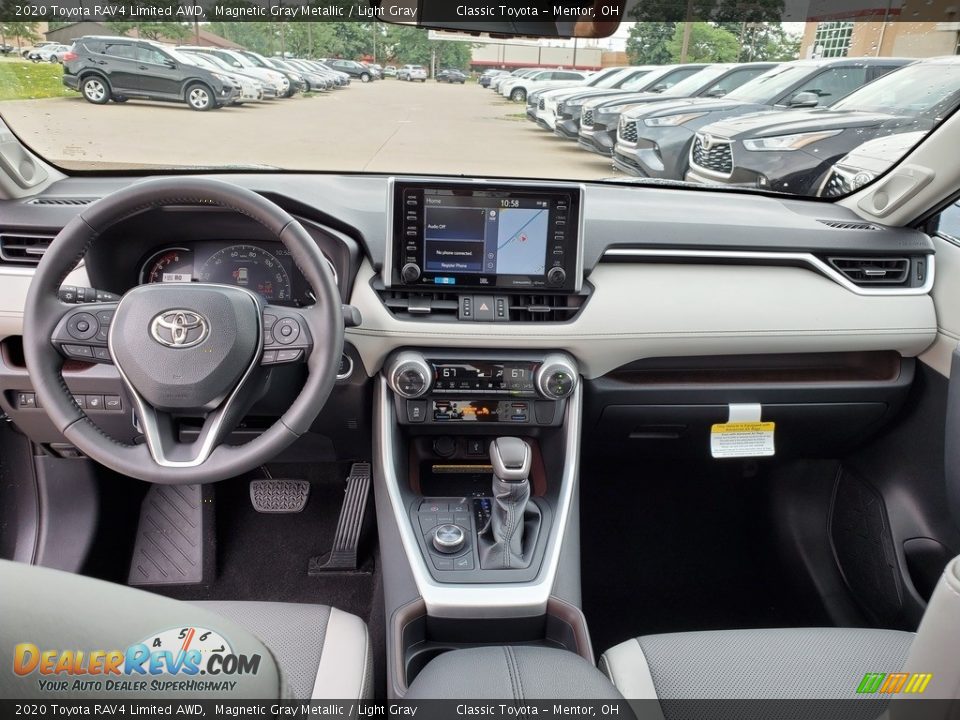 Dashboard of 2020 Toyota RAV4 Limited AWD Photo #4