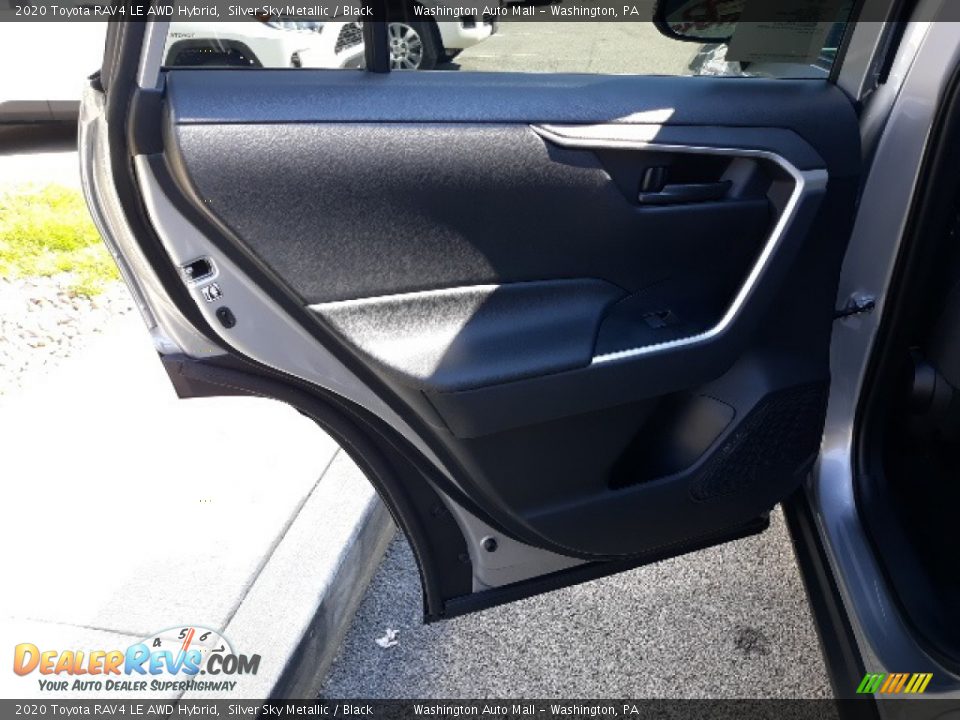 2020 Toyota RAV4 LE AWD Hybrid Silver Sky Metallic / Black Photo #27