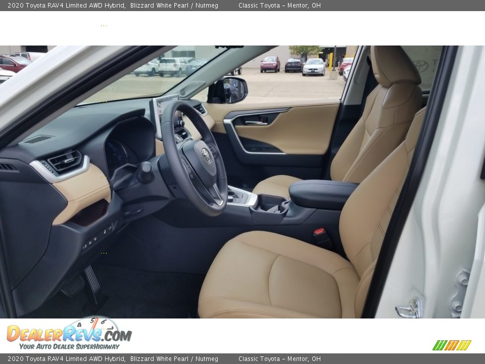 Nutmeg Interior - 2020 Toyota RAV4 Limited AWD Hybrid Photo #2