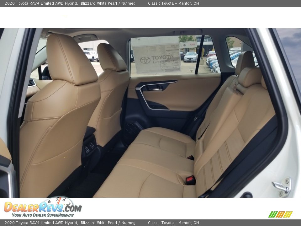 Rear Seat of 2020 Toyota RAV4 Limited AWD Hybrid Photo #3