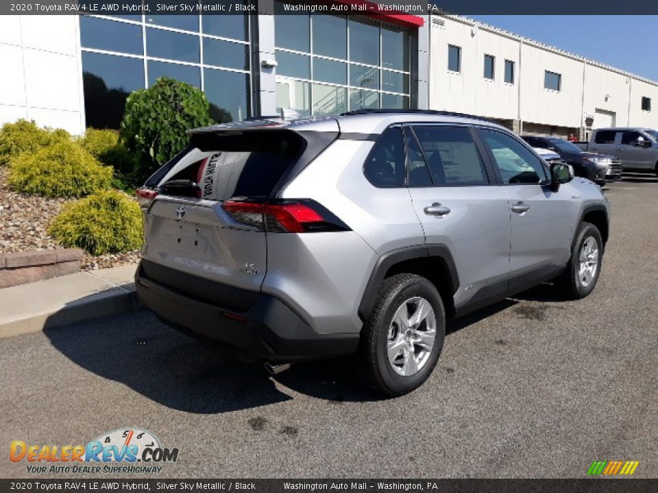 2020 Toyota RAV4 LE AWD Hybrid Silver Sky Metallic / Black Photo #32