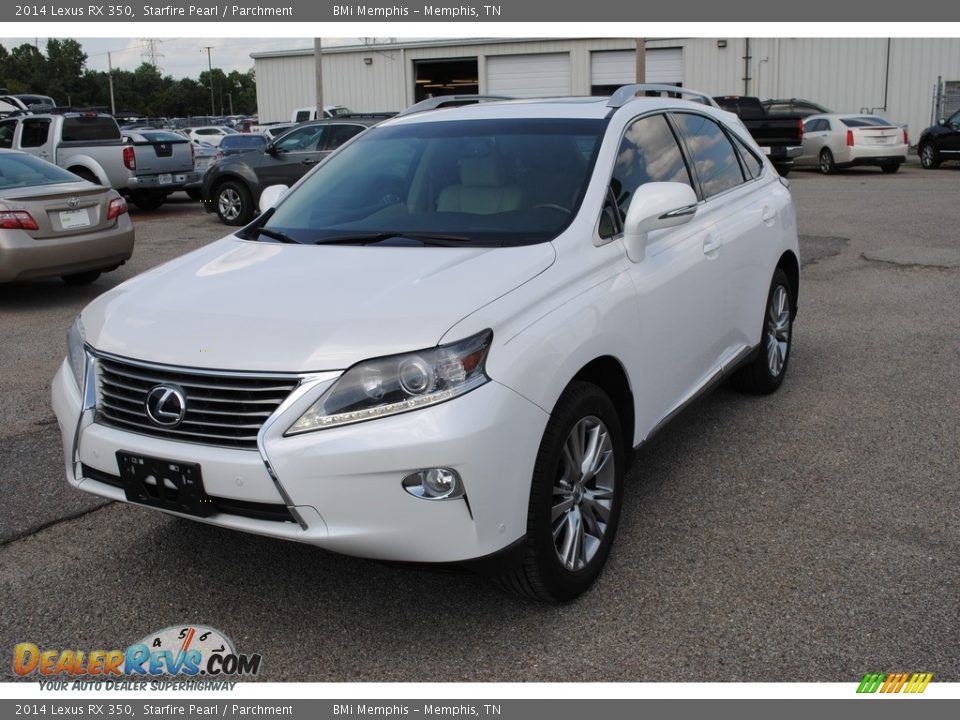 2014 Lexus RX 350 Starfire Pearl / Parchment Photo #1