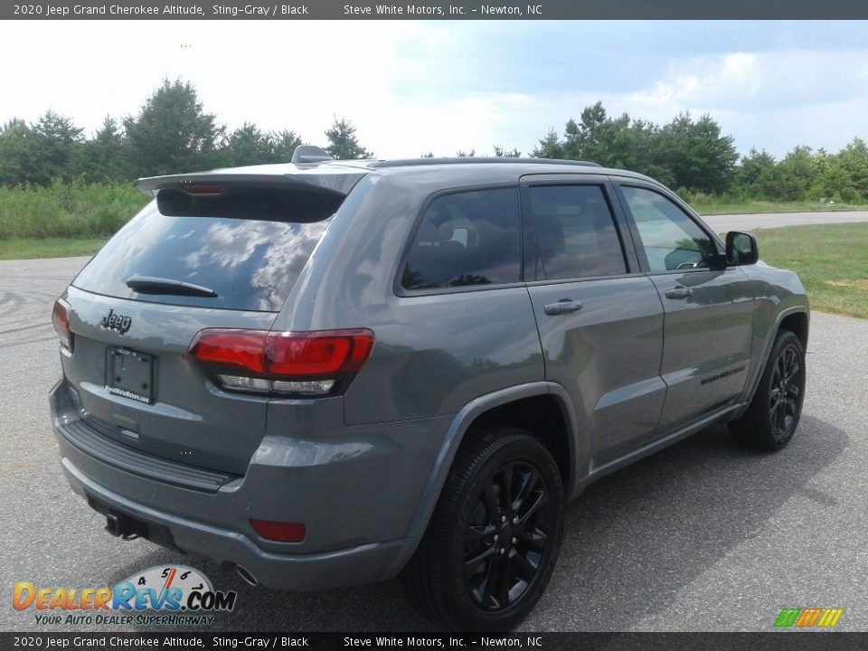 2020 Jeep Grand Cherokee Altitude Sting-Gray / Black Photo #6