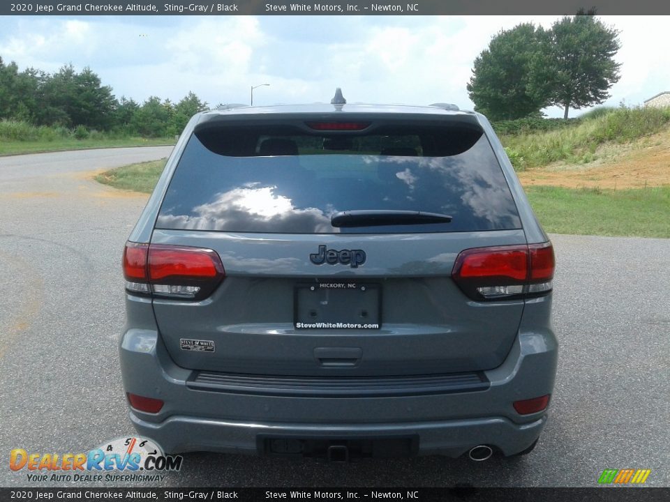 2020 Jeep Grand Cherokee Altitude Sting-Gray / Black Photo #7