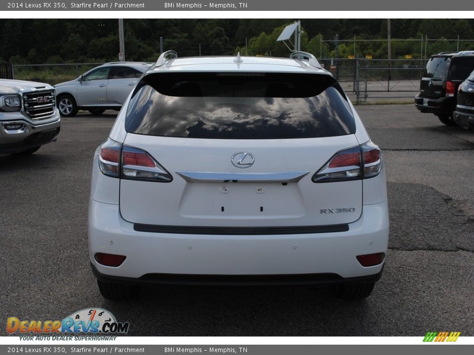 2014 Lexus RX 350 Starfire Pearl / Parchment Photo #4