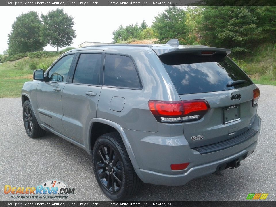 2020 Jeep Grand Cherokee Altitude Sting-Gray / Black Photo #8