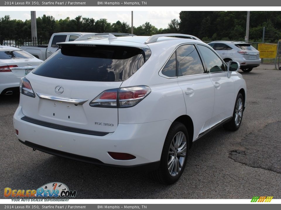 2014 Lexus RX 350 Starfire Pearl / Parchment Photo #5