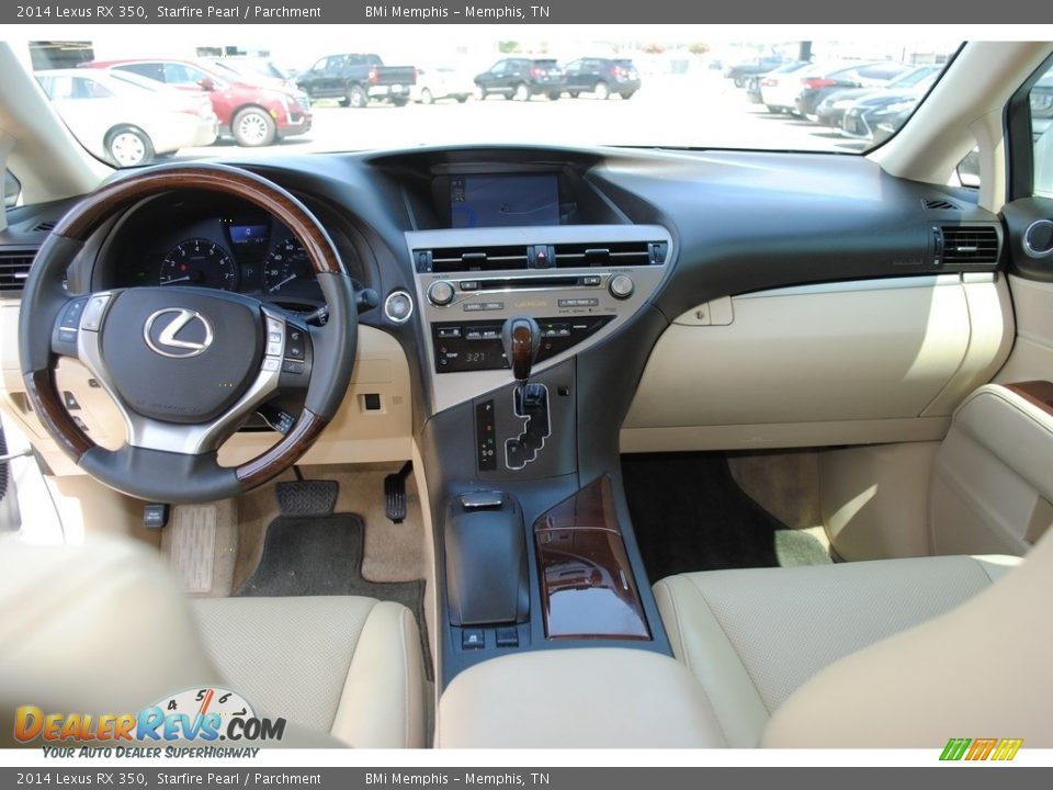 2014 Lexus RX 350 Starfire Pearl / Parchment Photo #9