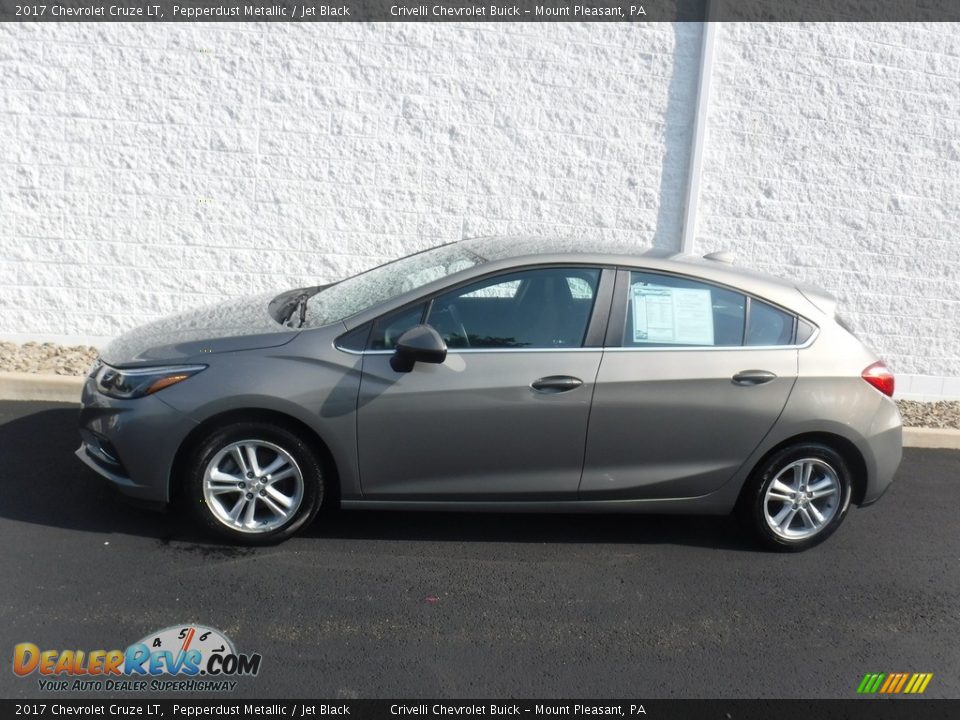 2017 Chevrolet Cruze LT Pepperdust Metallic / Jet Black Photo #2