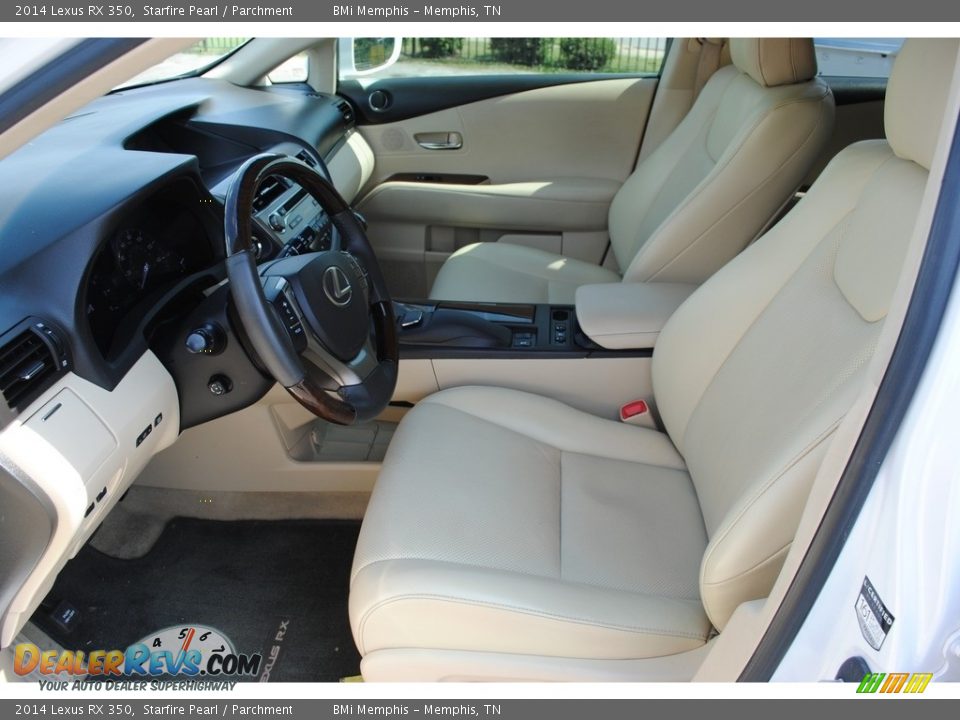 2014 Lexus RX 350 Starfire Pearl / Parchment Photo #11