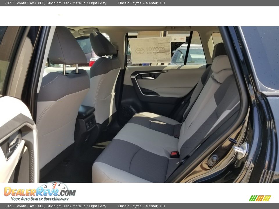 Rear Seat of 2020 Toyota RAV4 XLE Photo #3