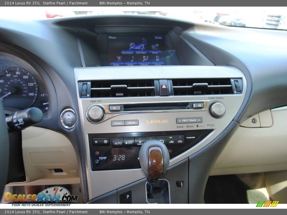 2014 Lexus RX 350 Starfire Pearl / Parchment Photo #16