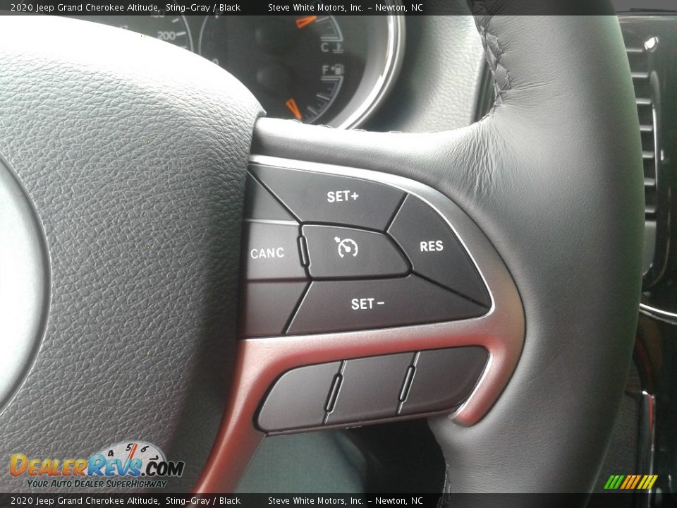 2020 Jeep Grand Cherokee Altitude Sting-Gray / Black Photo #20