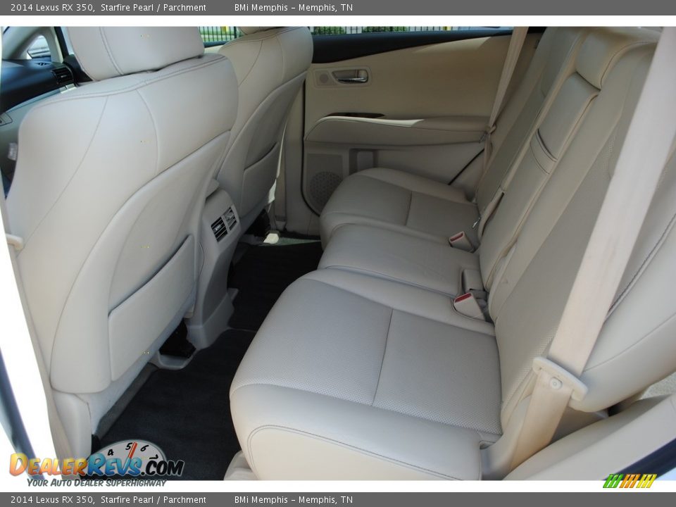 2014 Lexus RX 350 Starfire Pearl / Parchment Photo #24