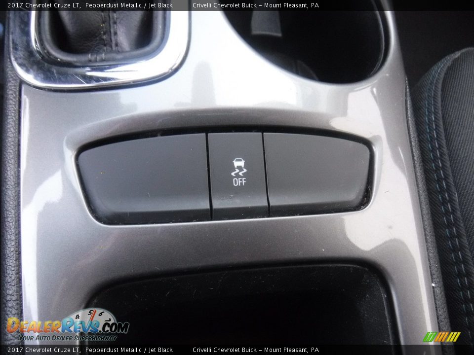 2017 Chevrolet Cruze LT Pepperdust Metallic / Jet Black Photo #17