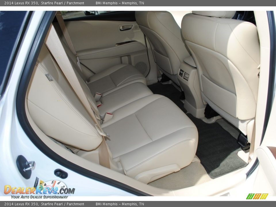 2014 Lexus RX 350 Starfire Pearl / Parchment Photo #28