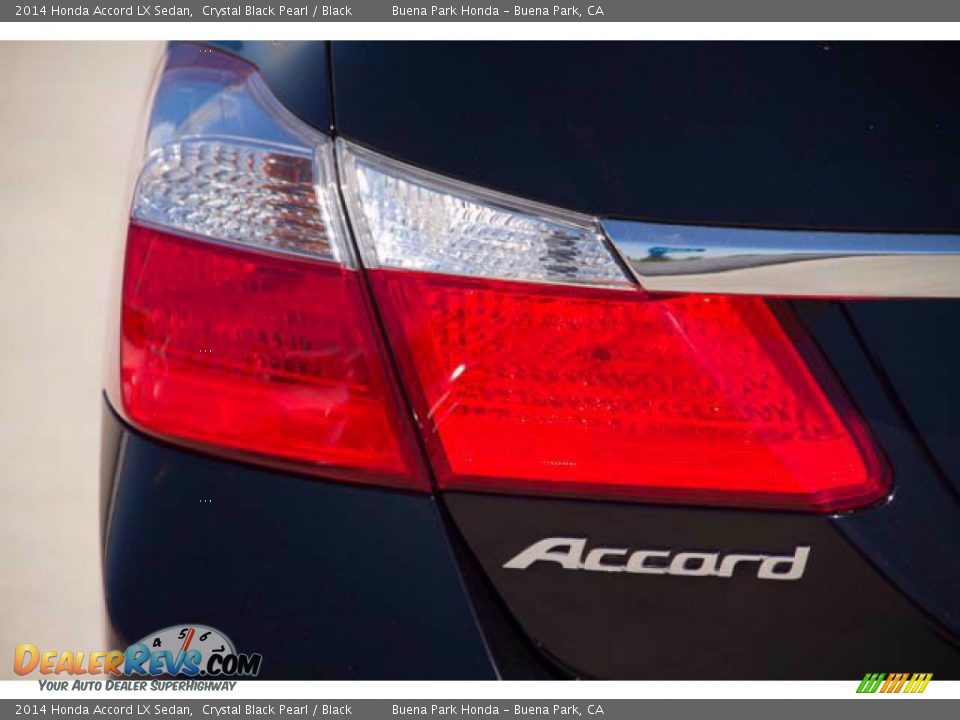 2014 Honda Accord LX Sedan Crystal Black Pearl / Black Photo #12