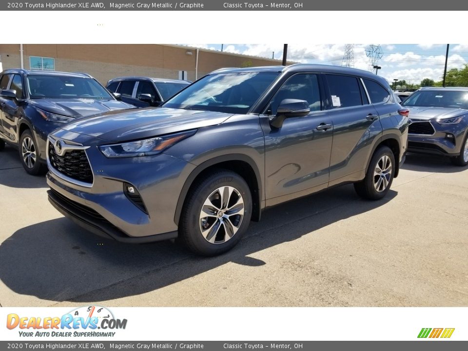 2020 Toyota Highlander XLE AWD Magnetic Gray Metallic / Graphite Photo #1