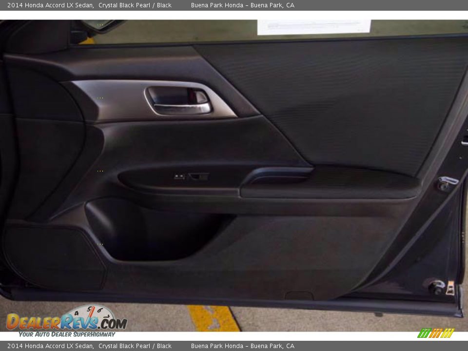 2014 Honda Accord LX Sedan Crystal Black Pearl / Black Photo #30