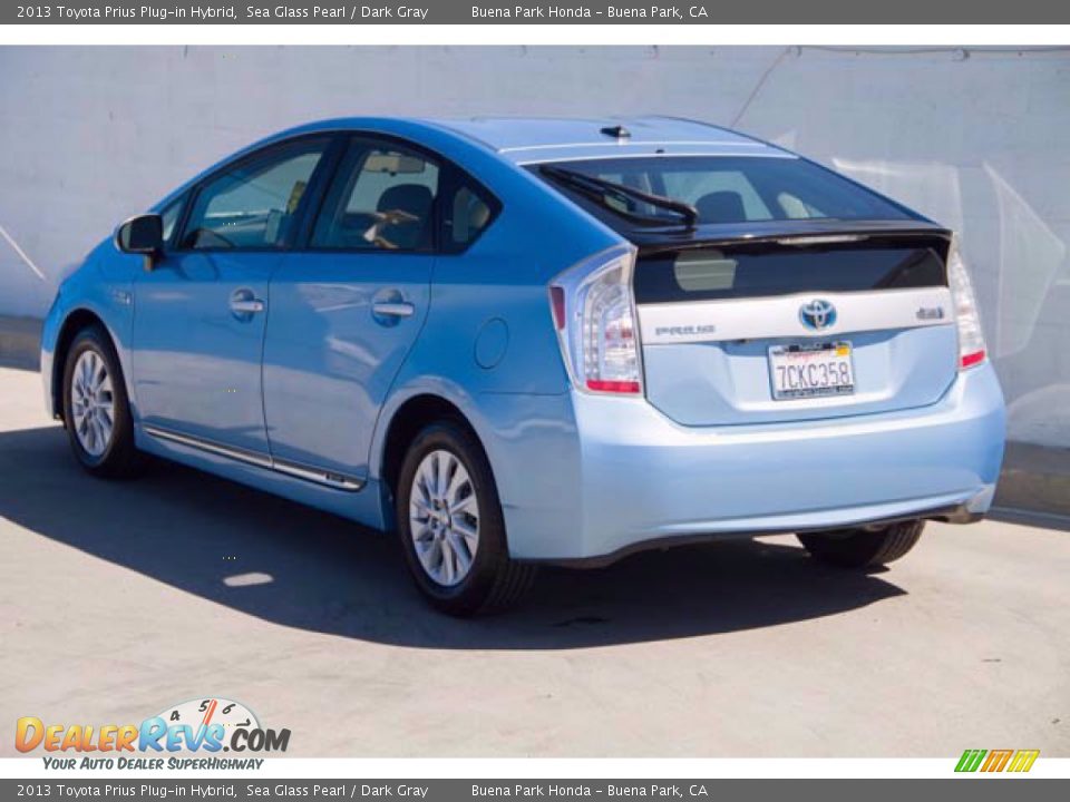 2013 Toyota Prius Plug-in Hybrid Sea Glass Pearl / Dark Gray Photo #2