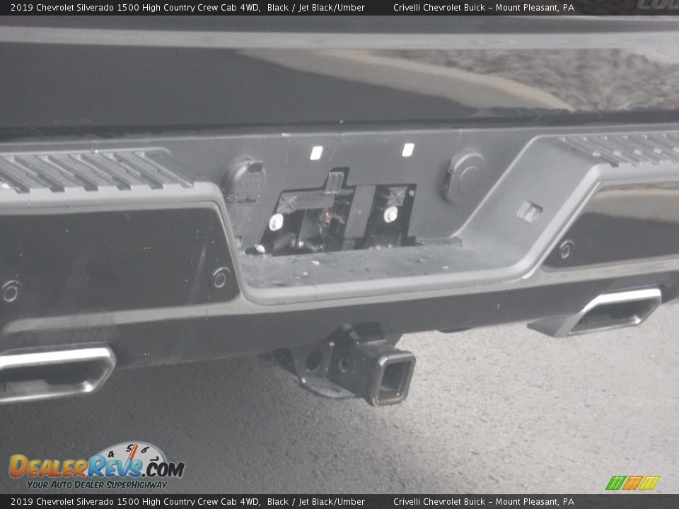 2019 Chevrolet Silverado 1500 High Country Crew Cab 4WD Black / Jet Black/Umber Photo #13