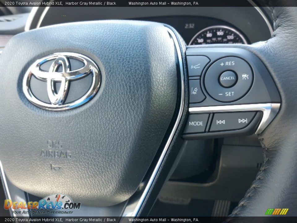 2020 Toyota Avalon Hybrid XLE Harbor Gray Metallic / Black Photo #6