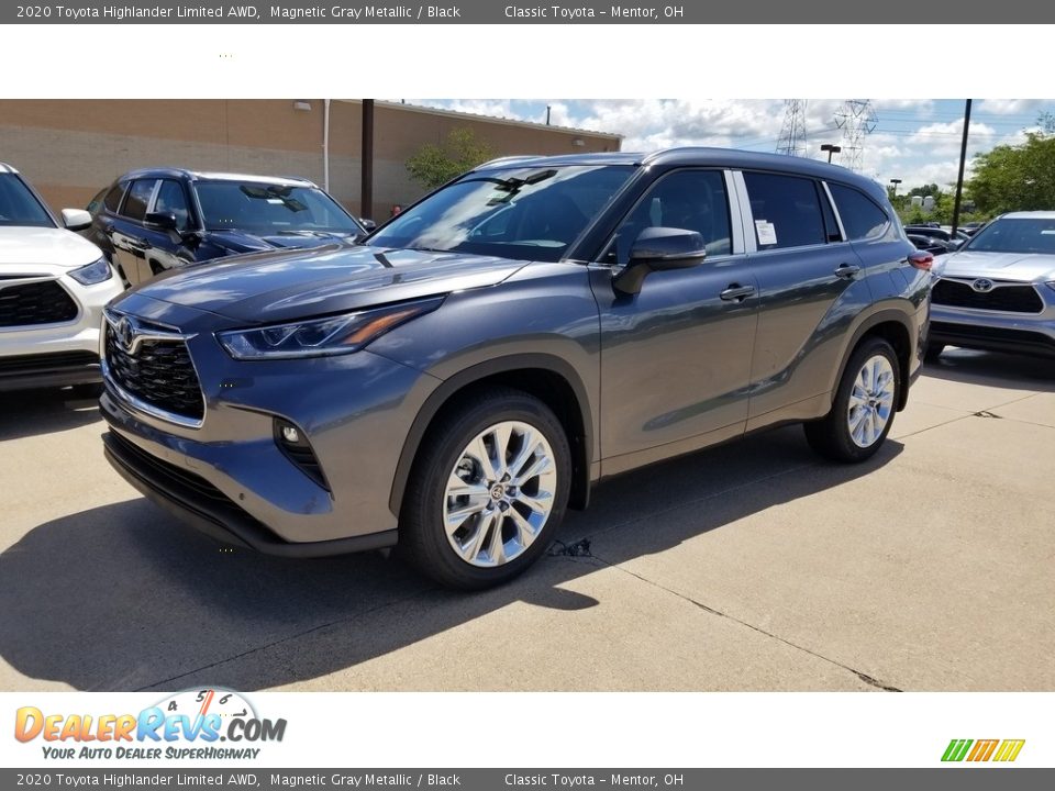 2020 Toyota Highlander Limited AWD Magnetic Gray Metallic / Black Photo #1