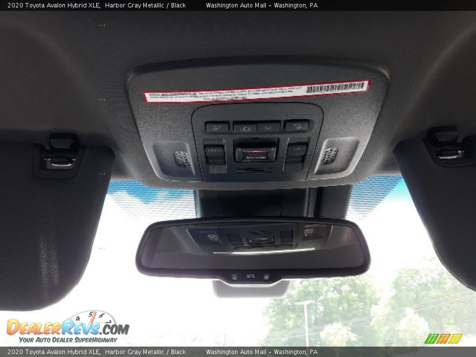 2020 Toyota Avalon Hybrid XLE Harbor Gray Metallic / Black Photo #18