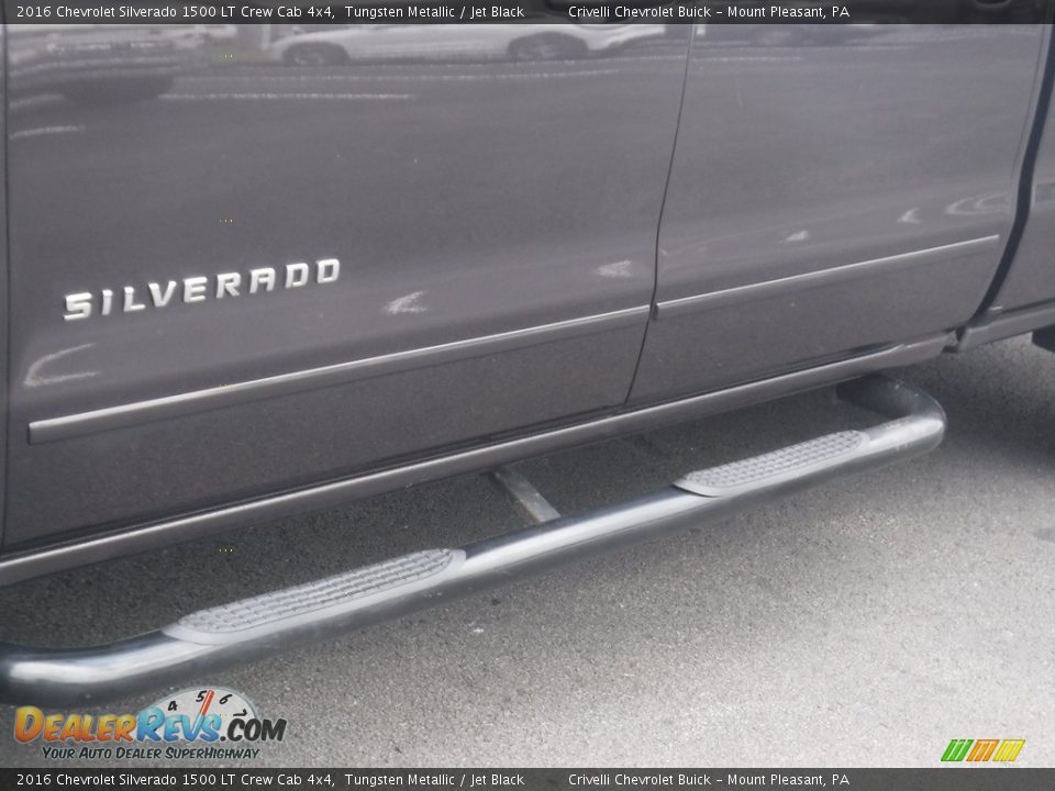 2016 Chevrolet Silverado 1500 LT Crew Cab 4x4 Tungsten Metallic / Jet Black Photo #4