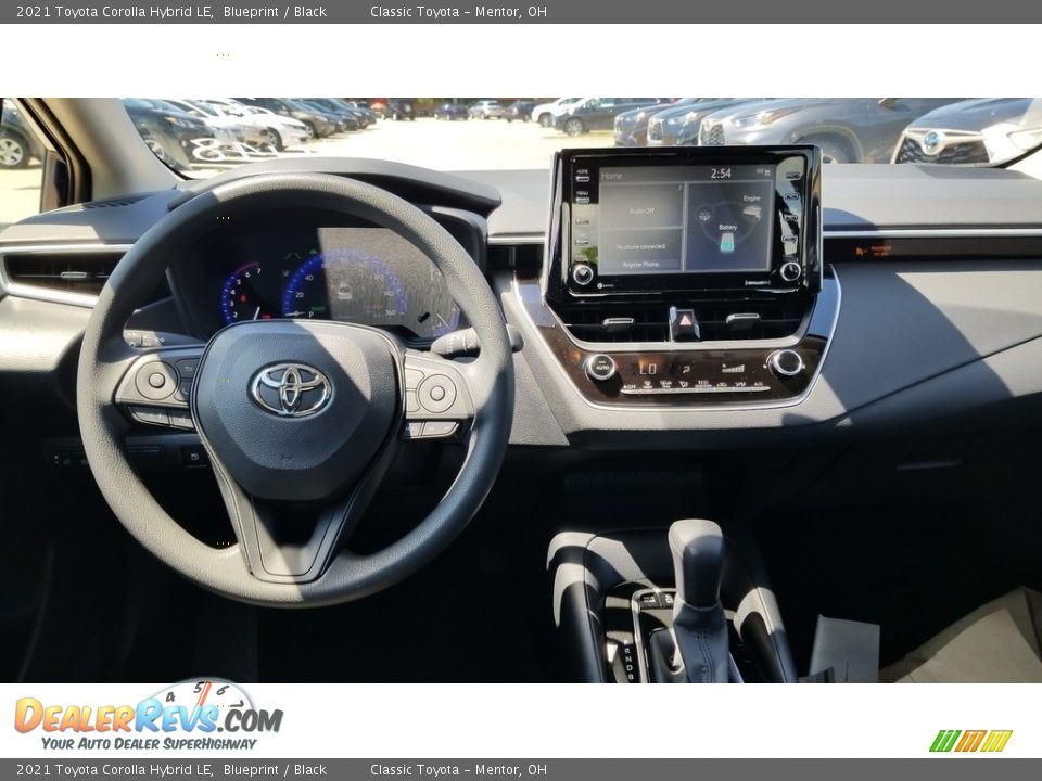 2021 Toyota Corolla Hybrid LE Blueprint / Black Photo #4