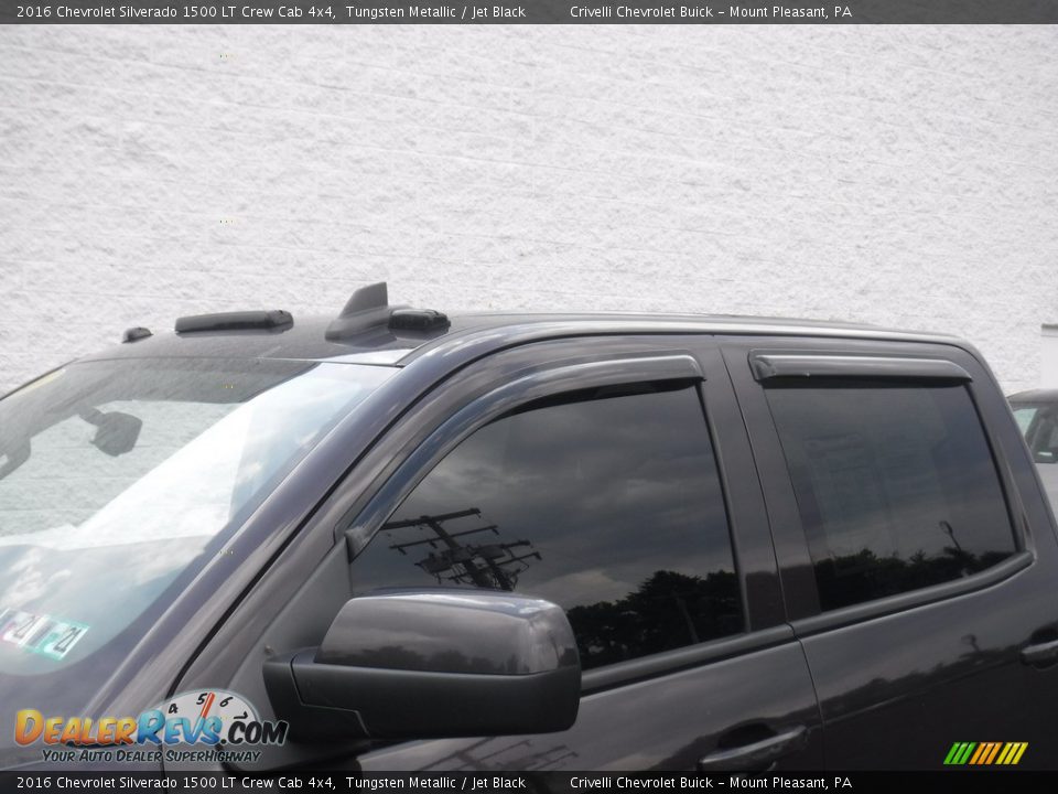 2016 Chevrolet Silverado 1500 LT Crew Cab 4x4 Tungsten Metallic / Jet Black Photo #5