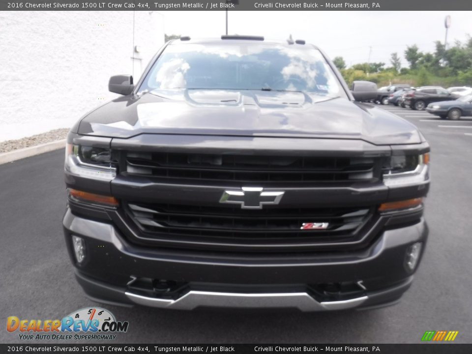 2016 Chevrolet Silverado 1500 LT Crew Cab 4x4 Tungsten Metallic / Jet Black Photo #8