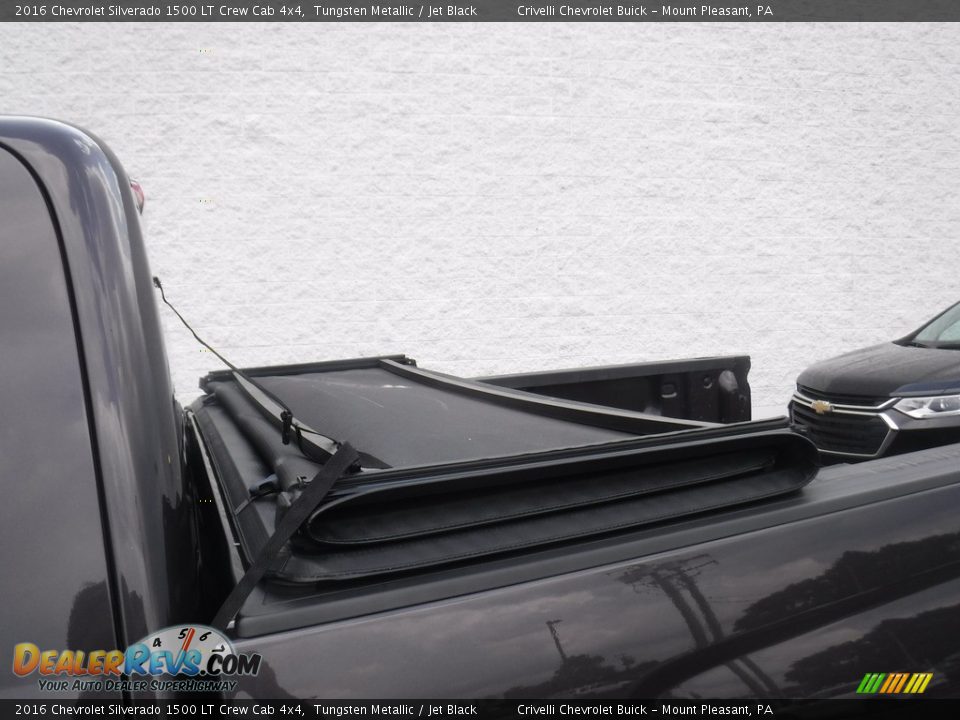 2016 Chevrolet Silverado 1500 LT Crew Cab 4x4 Tungsten Metallic / Jet Black Photo #16
