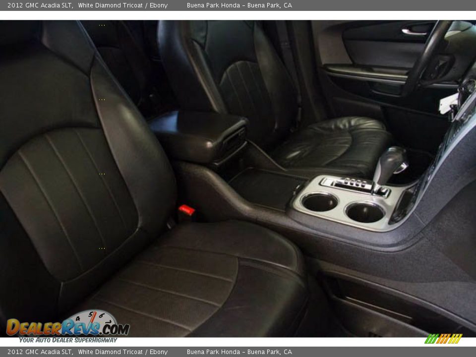 2012 GMC Acadia SLT White Diamond Tricoat / Ebony Photo #21