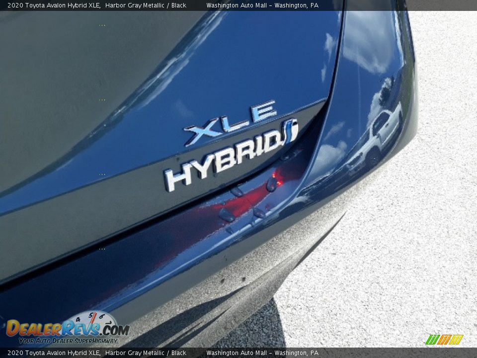 2020 Toyota Avalon Hybrid XLE Harbor Gray Metallic / Black Photo #36