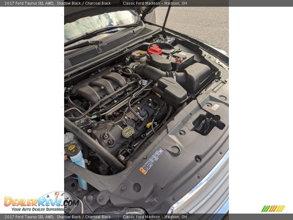 2017 Ford Taurus SEL AWD Shadow Black / Charcoal Black Photo #2