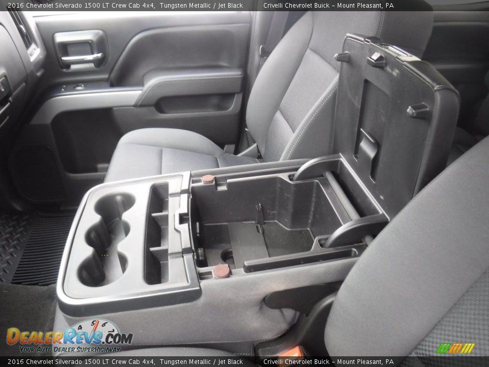 2016 Chevrolet Silverado 1500 LT Crew Cab 4x4 Tungsten Metallic / Jet Black Photo #26