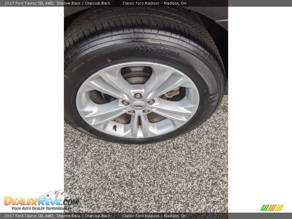 2017 Ford Taurus SEL AWD Shadow Black / Charcoal Black Photo #4