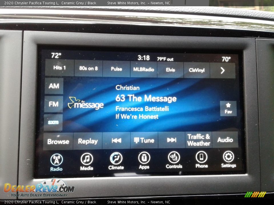 2020 Chrysler Pacifica Touring L Ceramic Grey / Black Photo #24