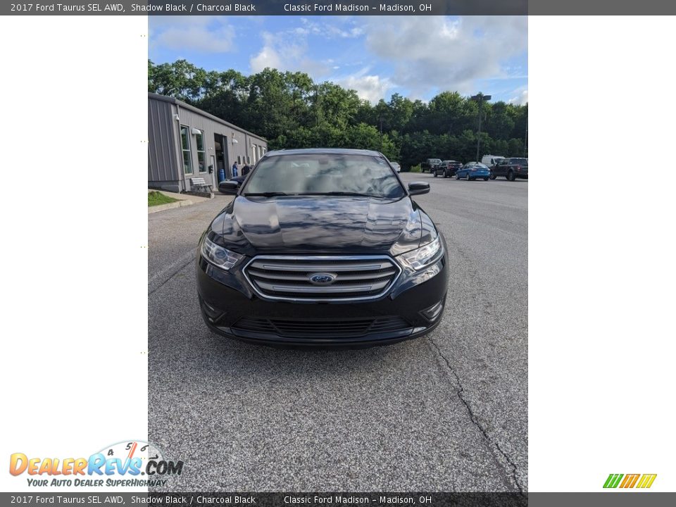 2017 Ford Taurus SEL AWD Shadow Black / Charcoal Black Photo #16