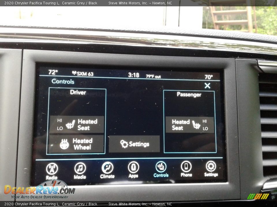 2020 Chrysler Pacifica Touring L Ceramic Grey / Black Photo #25