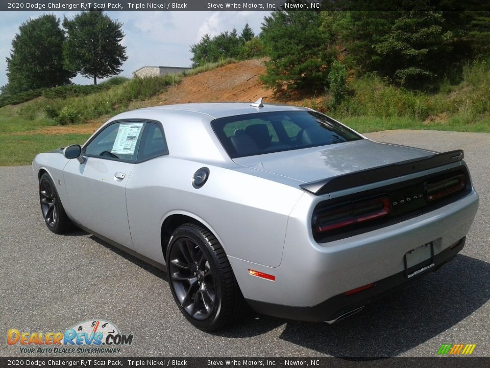 2020 Dodge Challenger R/T Scat Pack Triple Nickel / Black Photo #7