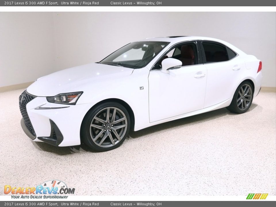 Front 3/4 View of 2017 Lexus IS 300 AWD F Sport Photo #3