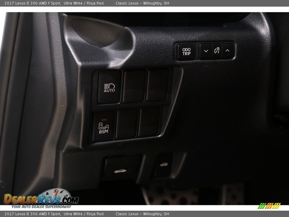 2017 Lexus IS 300 AWD F Sport Ultra White / Rioja Red Photo #7